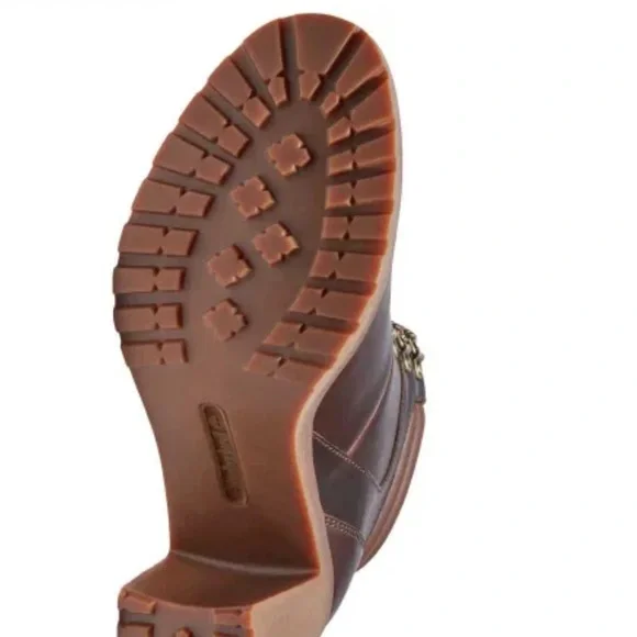 Timberland Women's Brown Allington Heeled Ankle Boots - Picture 9 of 10